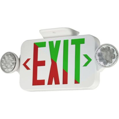 Current Lighting COM CCG High Impact UL Flame Rated Thermoplastic Exit/Emergency Light